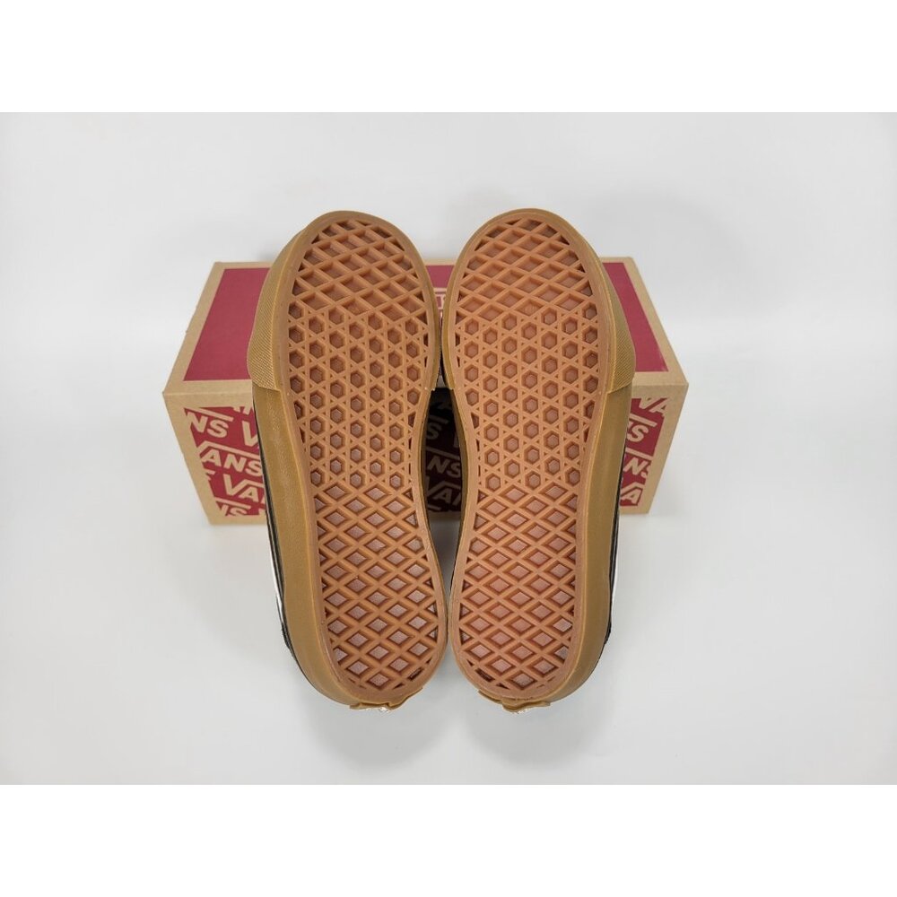 Vans Ward Suede Canvas Coffee Brown Shoes Sneakers Youth Size 2Y VN000CX0D4C - Picture 9 of 9